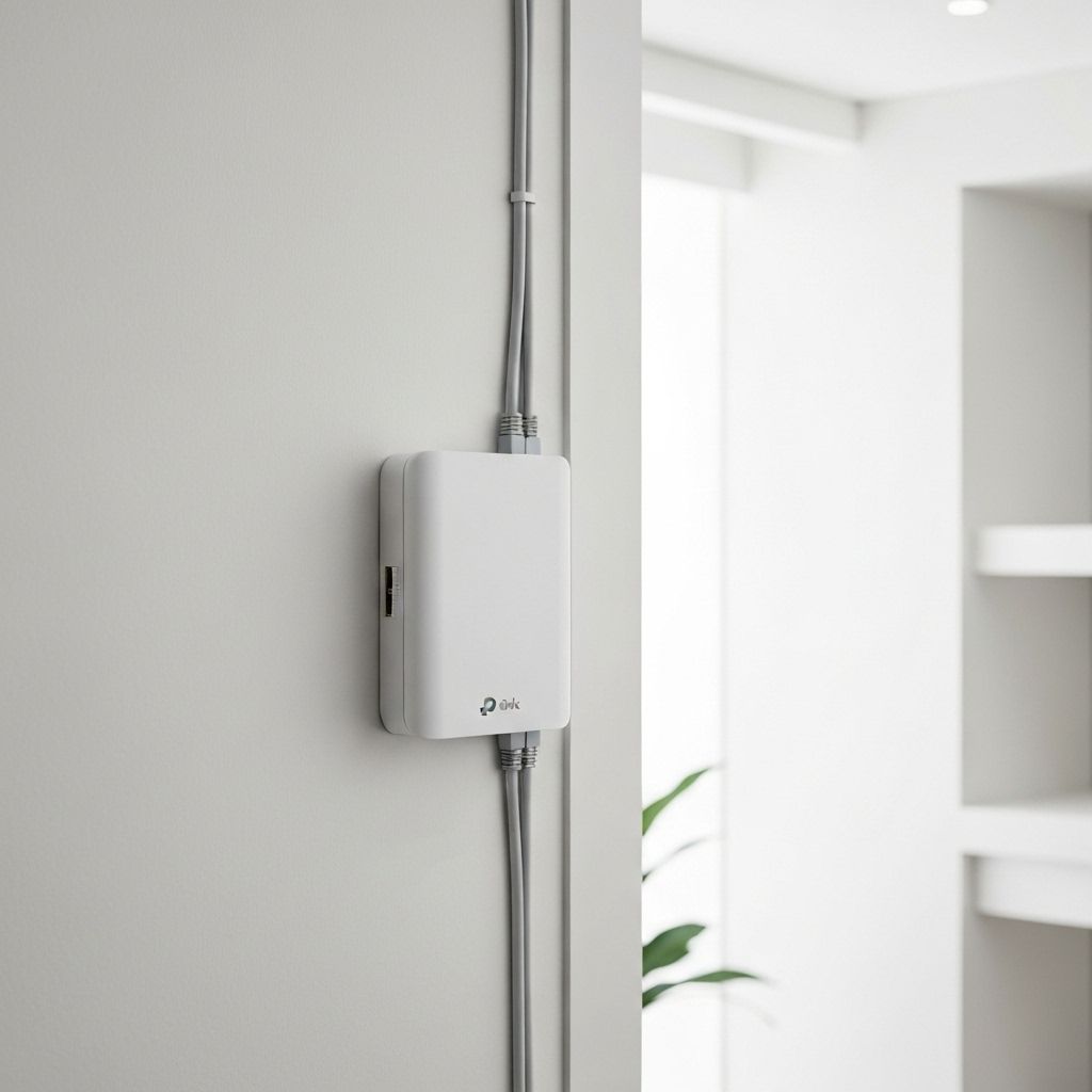 Professional wifi installation service in Milton Keynes - Expert technician installing wifi installation system